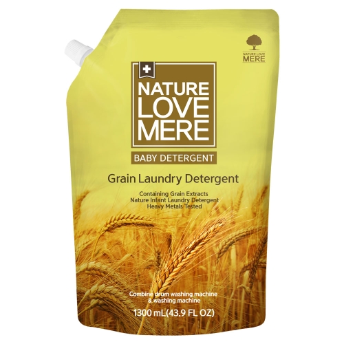 Gel for washing Kid clothes with white musk scent Grain Baby Nature Love Mere 1.3 l, Korea