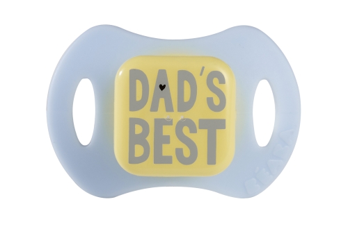 Beaba® | Набор из 2 пустышек из ортодонтической соской 0+ синий, Франция [911587] / Пустышки № 2