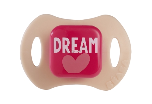 Beaba® | Набор из 2 пустышек из ортодонтической соской 0+ розовый, Франция [911581] / Пустышки № 2