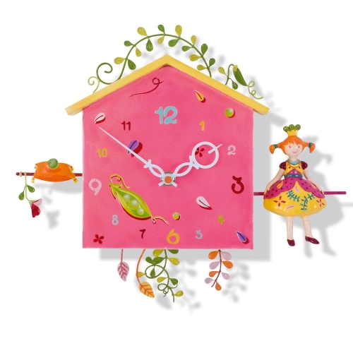 The Princess and the Pea Loiseau Bateau™ Alabonneheure, Nursery Wall Clock