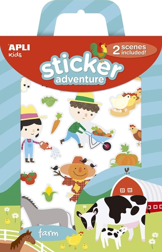Apli Kids™ | Stickers: Farm Adventures, Spain (15165)