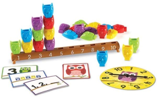 Educational game set Merry Owls, Learning Resources™