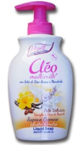 Liquid soap Vanilla and Flowers Felce Azzurra Paglieri Cleo 300ml (8001280011252)