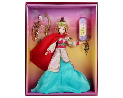 Кукла Kurhn™ коллекционная, в подарочной коробке, Мулан-воин (9094)
