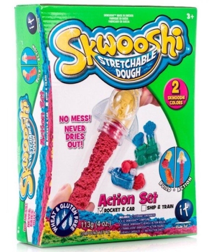 Modeling kit IRVIN TOYS SKWOOSHI with 2 molds in ac