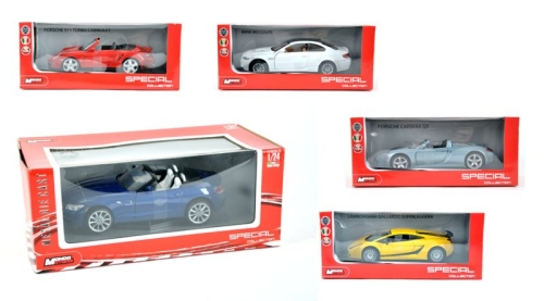 Car model Supercar collection Assortimento Special, Mondo, 1:24, in assortment, 1 piece, art. 51048