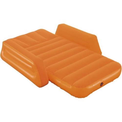 Bestway® Kid velor mattress with sides 145x76x18 cm Orange (67602)