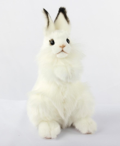 Plush Toy White rabbit, Hansa, 24 cm, art. 7448
