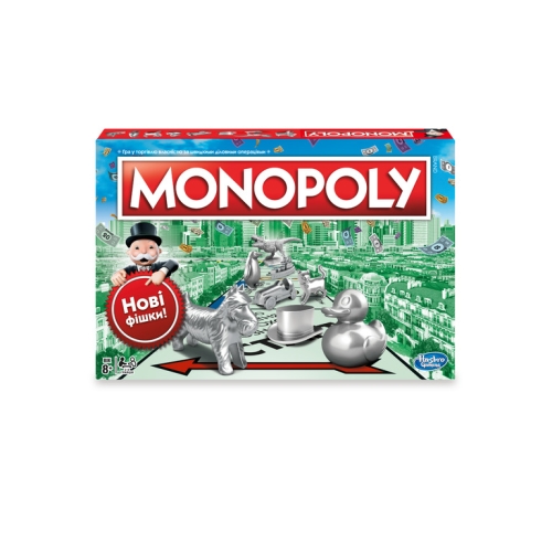 Игра настольная Монополия Большая афера, Hasbro, украинская версия, кол-во игроков: 4-6, арт. E1871