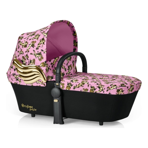Basket-Cradle for chassis CYBEX™ Priam, Carry Cot by Jeremy Scott Cherub Pink/Pink (0-6 months) Germany