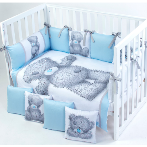 Bed set for baby bed Veres Teddy Boy (6od), art. 220.24