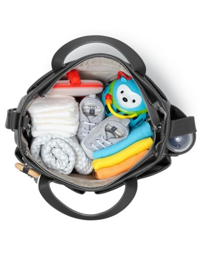 Cумка Greenwich Simply Chic Smoke, SKIP HOP™ США (200602) / Сумки для мам № 4 Kids Republic Cумка Greenwich Simply Chic Smoke, SKIP HOP™ США (200602) / Сумки для мам № 4