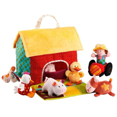 Lilliputiens™ toy set, Belgium, Farm and her animals (86376)