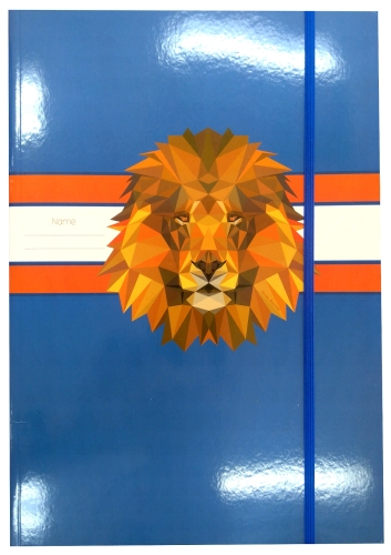 Cardboard folder Jeune Premier for notebooks, documents and files A4 Lion