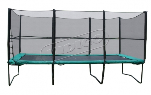 Trampoline with ladder and safety net KIDIGO™ 457x305 cm [ art. no. BT457-305]