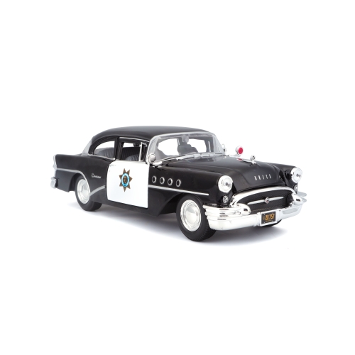 Car model Buick Century 1955, Maisto, 1:26, black, art. 31295 black / Toy Transport № 15 Kids Republic Car model Buick Century 1955, Maisto, 1:26, black, art. 31295 black / Toy Transport № 15