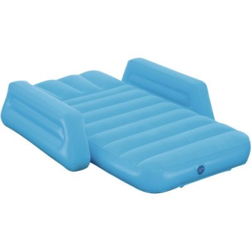 Bestway® Kid velor mattress with sides 145x76x18 cm Blue (67602)