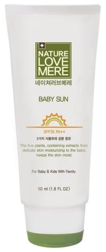 NATURE LOVE MERE™ Sunscreen SPF +35 Korea NLM (121314)