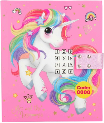Secret code diary for Ylvi & the Miminoomis Unicorn entries