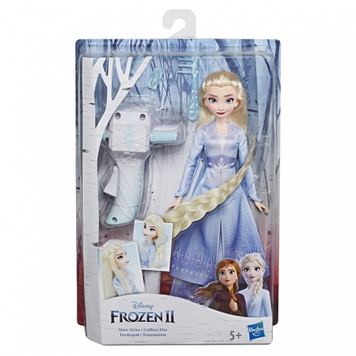 Doll Frozen 2, Hasbro, with hair accessories, art. E7002