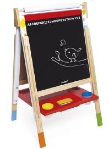 Double-sided wooden Kid easel JANOD™