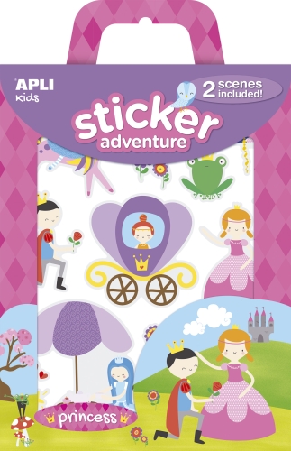 Apli Kids™ | Наклейки: приключения принцессы, Испания (15167) / Обучающие игрушки Kids Republic Apli Kids™ | Наклейки: приключения принцессы, Испания (15167) / Обучающие игрушки
