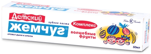 Новый Жемчуг зубная паста для детей Волшебные Фрукты 50 мл (4600697171074) / Зубные пасты