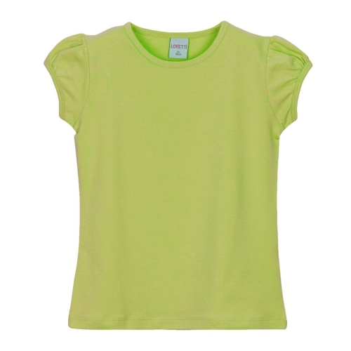 Children T-shirt Lovetti with short sleeves for 5-8 years Olıve Green (9280) / Clothes for Kids