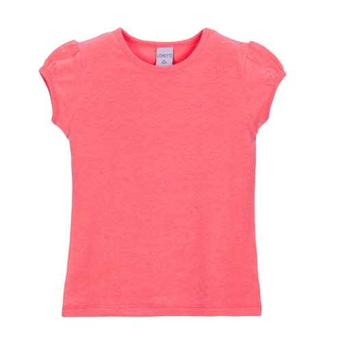 Дитяча футболка Lovetti з коротким рукавом на 5-8 років Neon Fuchsıa (9282) / Дитячий одяг