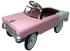 Pedal car pink (metal), Protocol (00067)