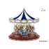 Декор Карусель музична Різдвяна казка синя 42,55х42,55х43,20см, Trediser (42886)