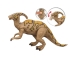 Фигурки Фигурка Паразауролоф, движущийся желто-коричневый Dino Toys (57273)