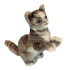 Мягкая игрушка Серенький котенок, 16 см, HANSA (6488)