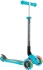 PRIMO FOLDABLE LIGHTS series scooter, turquoise, illuminated wheels, 50kg, 3+, Globber (02503)