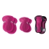 Комплект защитный детский, фуксия-темно-розовый, для ребенка 25-50кг, Globber (12007)