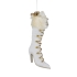 Christmas tree decoration Queens boot cream-golden height 29cm, GoodWill (BR41033)