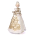 Decor Snow Queen with stand and box cream-gold height 62cm, GoodWill (J58455)