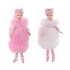 Fairy doll Cotton candy in assortment white/pink height 32cm, GoodWill (J58605)