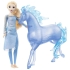 Princess Elsa doll and her ice horse Nokk from the movie Frozen, Mattel (20871)