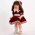 Doll in a red dress, Mariquita Perez (05563)