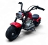 Детский электрический игрушечный мотоцикл Чоппер, красный, ROLLZONE (86419)