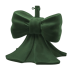Підставка під ялинку Оксамитовий бант зелений висота 57см, Enzo De Gasperi (EDG Italy) 16636