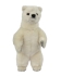 Plush Toy Polar bear standing, H. 34cm, HANSA (8066)