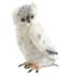 Plush Toy Snowy owl height 33cm, Hansa (3836)