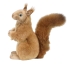 Plush Toy Red squirrel sitting 20cm long, Hansa (4349)