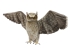 Plush Toy Fish-owl, width 102 cm, Hansa (6866)
