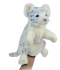 Мяка іграшка на руку Сніговий барс, серія Puppet висота 32 см (блакитний), Hansa (7779)