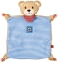 Ковдра для обіймашок Маленький ведмедик Baby Charm, блакитна 24х26см, Die Spiegelburg (68696)