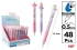 Sandbox Eraser pen in assortment, Madrid Papel (34140)