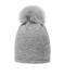 Шапка для дівчинки(колір сірий ) р.57, Dolli (49187)